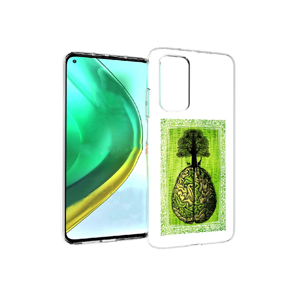 

Чехол MyPads Tocco для Xiaomi Mi 10T Pro абстракция здоровый мозг (PT154683.267.211), Прозрачный, Tocco