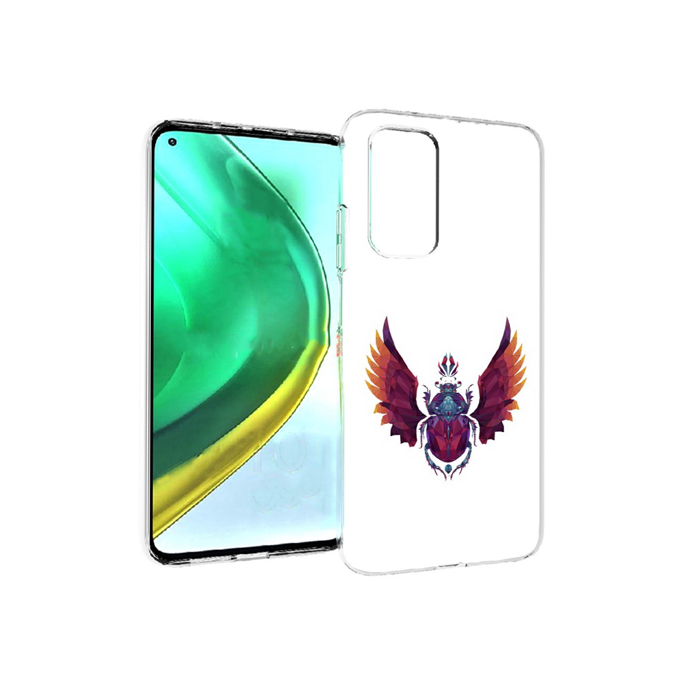 

Чехол MyPads Tocco для Xiaomi Mi 10T Pro алмазный скоробей (PT154683.267.219), Прозрачный, Tocco