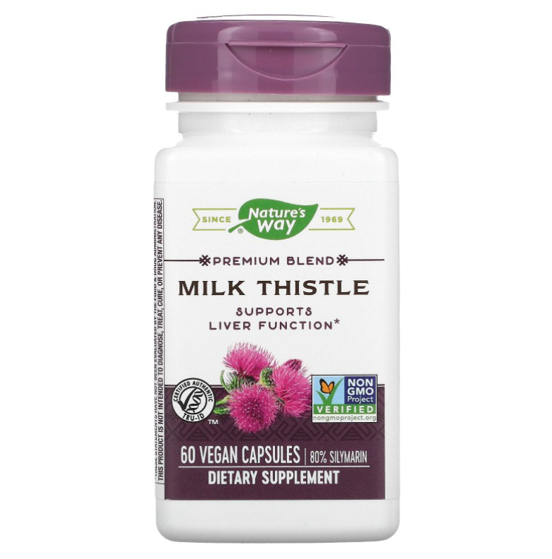 Milk Thistle SE 60 caps, Milk Thistle SE Natures Way капсулы 60 шт.  - купить