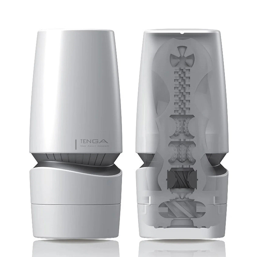 Мастурбатор Tenga Aero Silver Ring белый