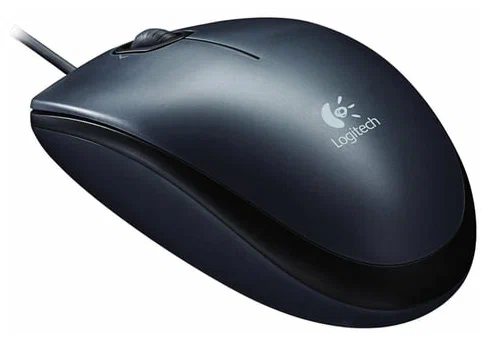 

Проводная мышь Logitech M90 черный