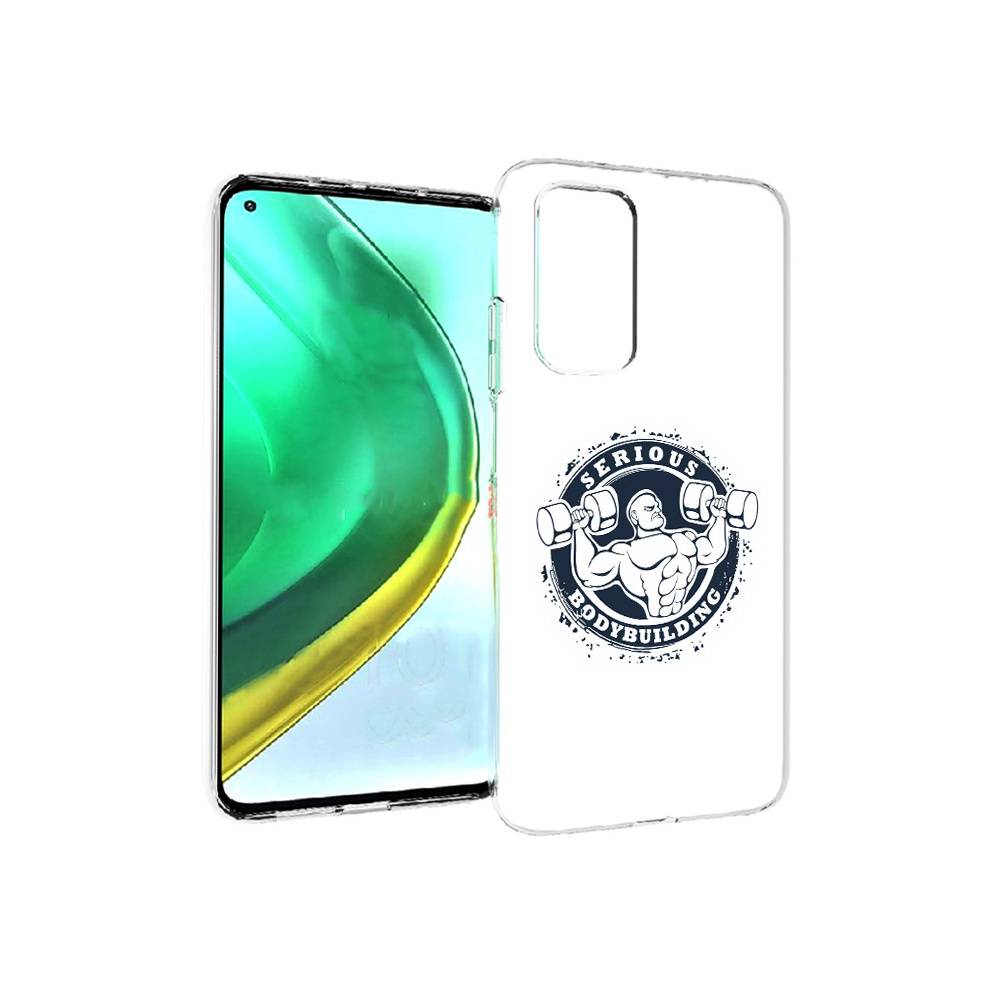 

Чехол MyPads Tocco для Xiaomi Mi 10T Pro бодибилдинг воля к победе (PT154683.267.231), Прозрачный, Tocco