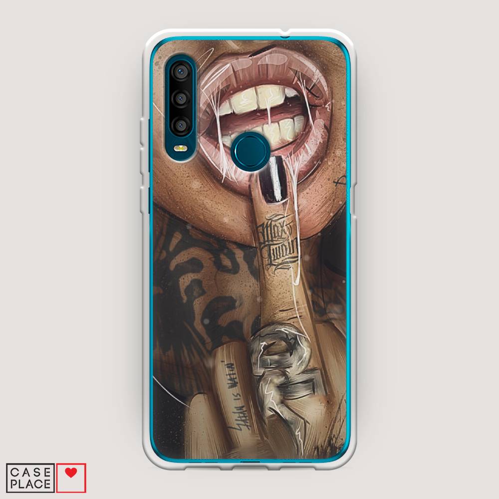 

Чехол Awog на Alcatel 1SE (2020) / Алкатель 1SE (2020) "Девушка с татуировками", Разноцветный, 171250-9