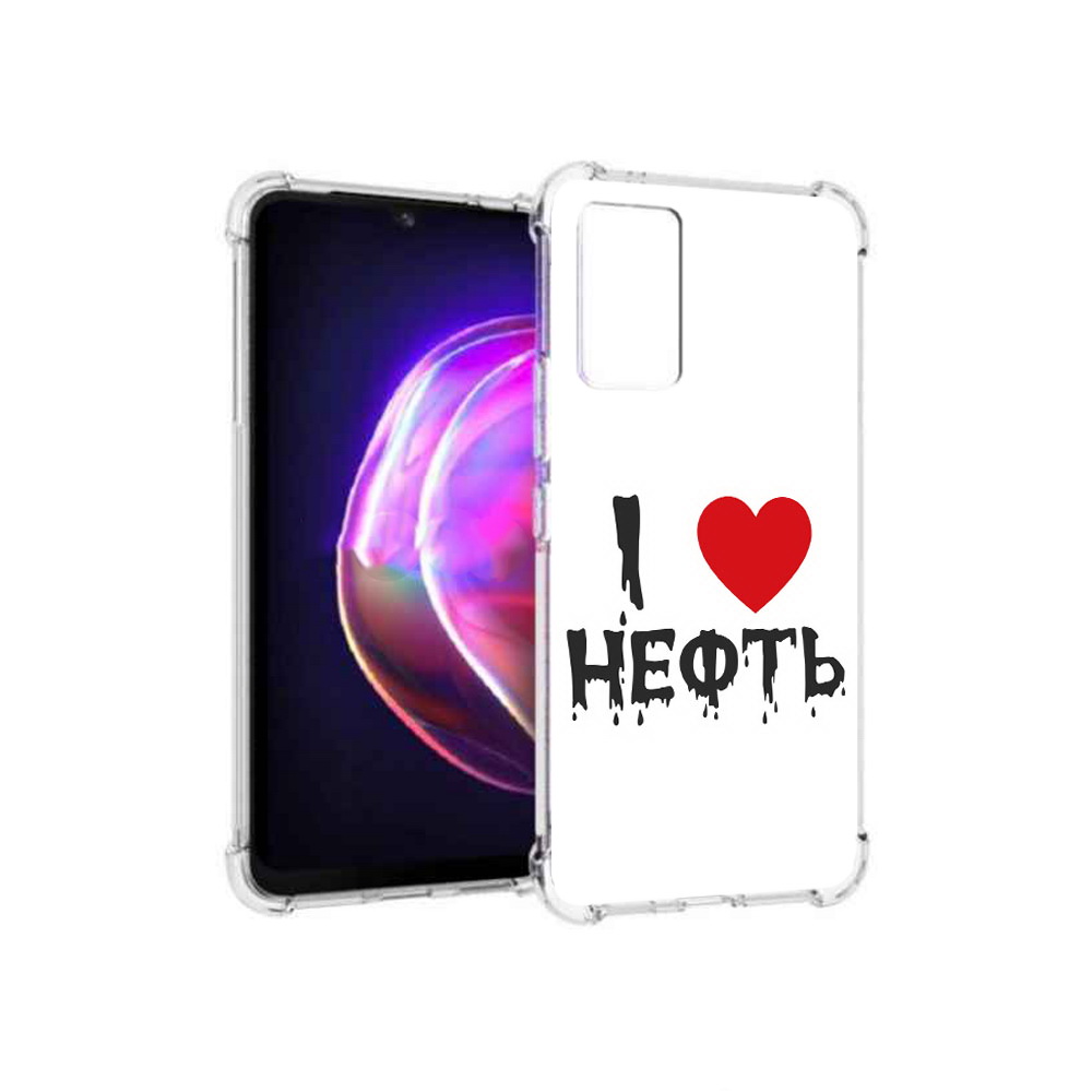

Чехол MyPads Tocco для Vivo V21 нефть (PT161781.395.522), Прозрачный, Tocco