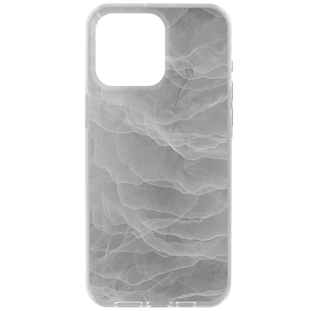 Чехол-накладка Krutoff Clear Case Абстракт туман для iPhone 15 Pro Max 600015229324 прозрачный