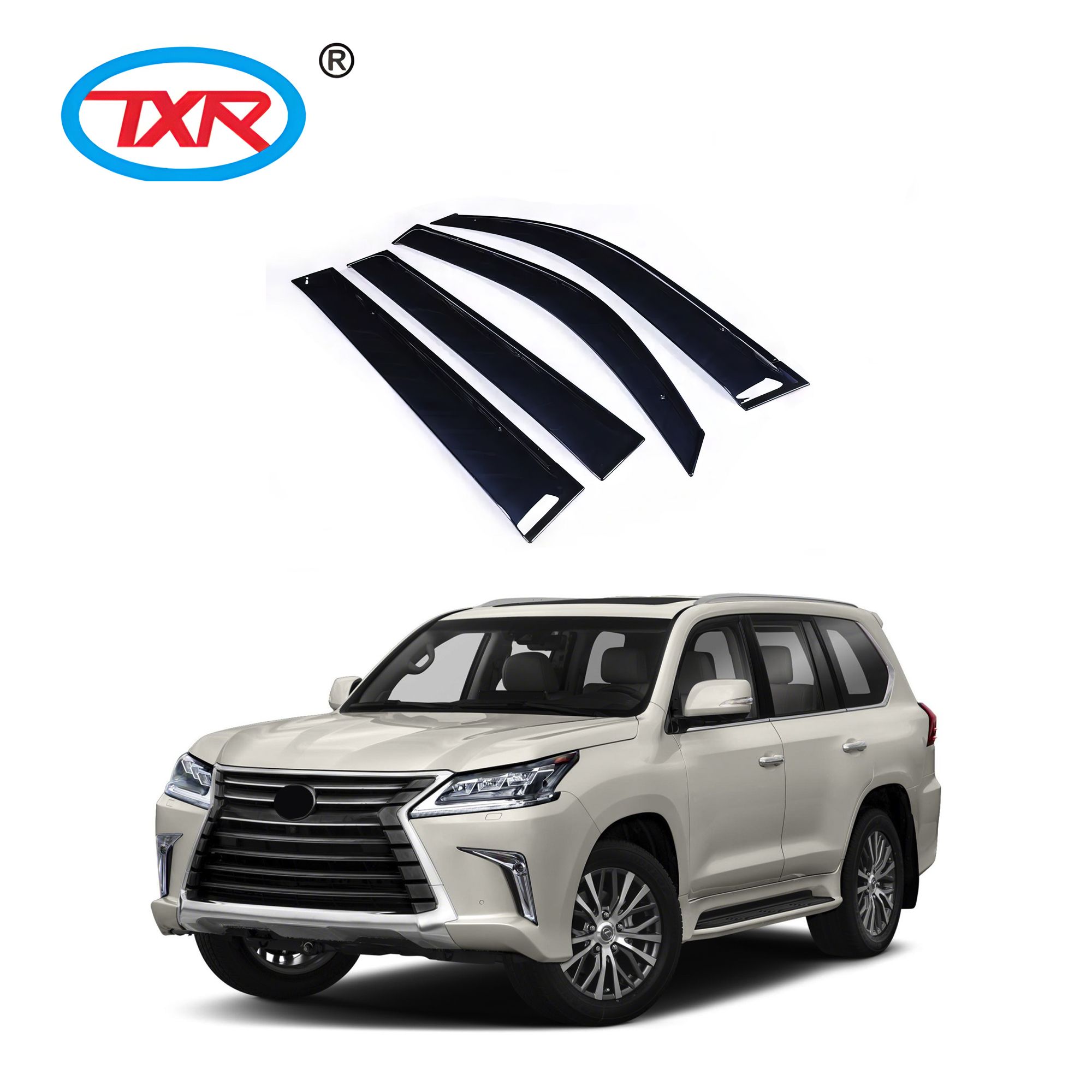 Дефлекторы окон Lexus LX 570 450D 2008 - 2022 г 6690₽