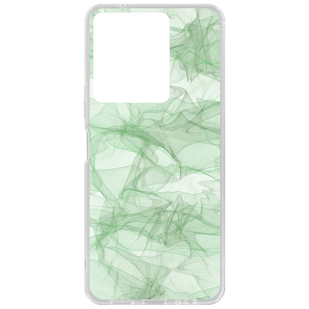 

Чехол-накладка Krutoff Clear Case Абстракт 8 для Vivo Y36, Прозрачный