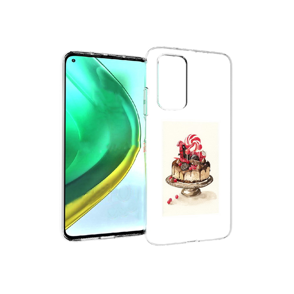 

Чехол MyPads Tocco для Xiaomi Mi 10T Pro вкусный торт (PT154683.267.262), Прозрачный, Tocco