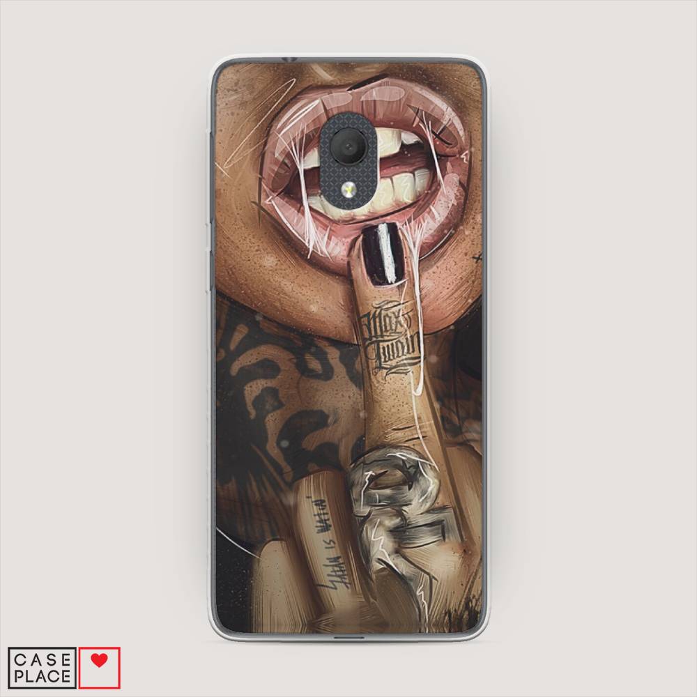 

Чехол Awog на Alcatel 1C 5003D (2019) / Алкатель 1C 5003D (2019) "Девушка с татуировками", 170650-9