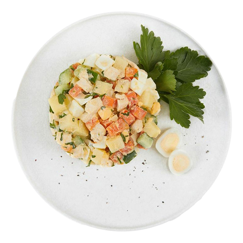 

Салат Шеф Перекрёсток Столичный с курицей