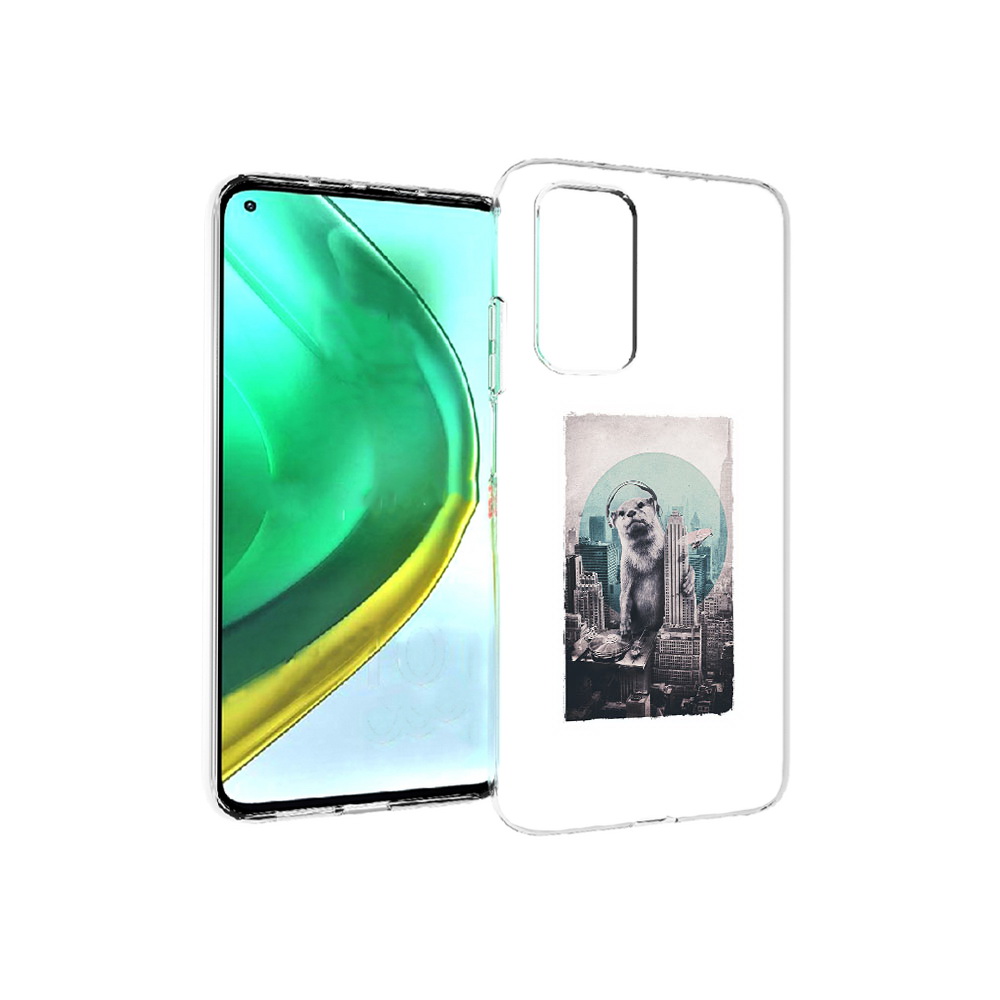 

Чехол MyPads Tocco для Xiaomi Mi 10T Pro выдра в городе (PT154683.267.283), Прозрачный, Tocco