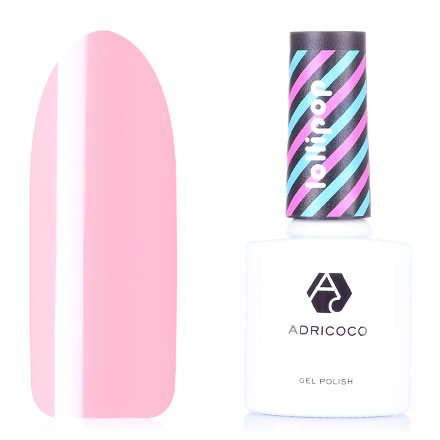 

Гель-лак ADRICOCO Lollipop №09 Розовая карамелька