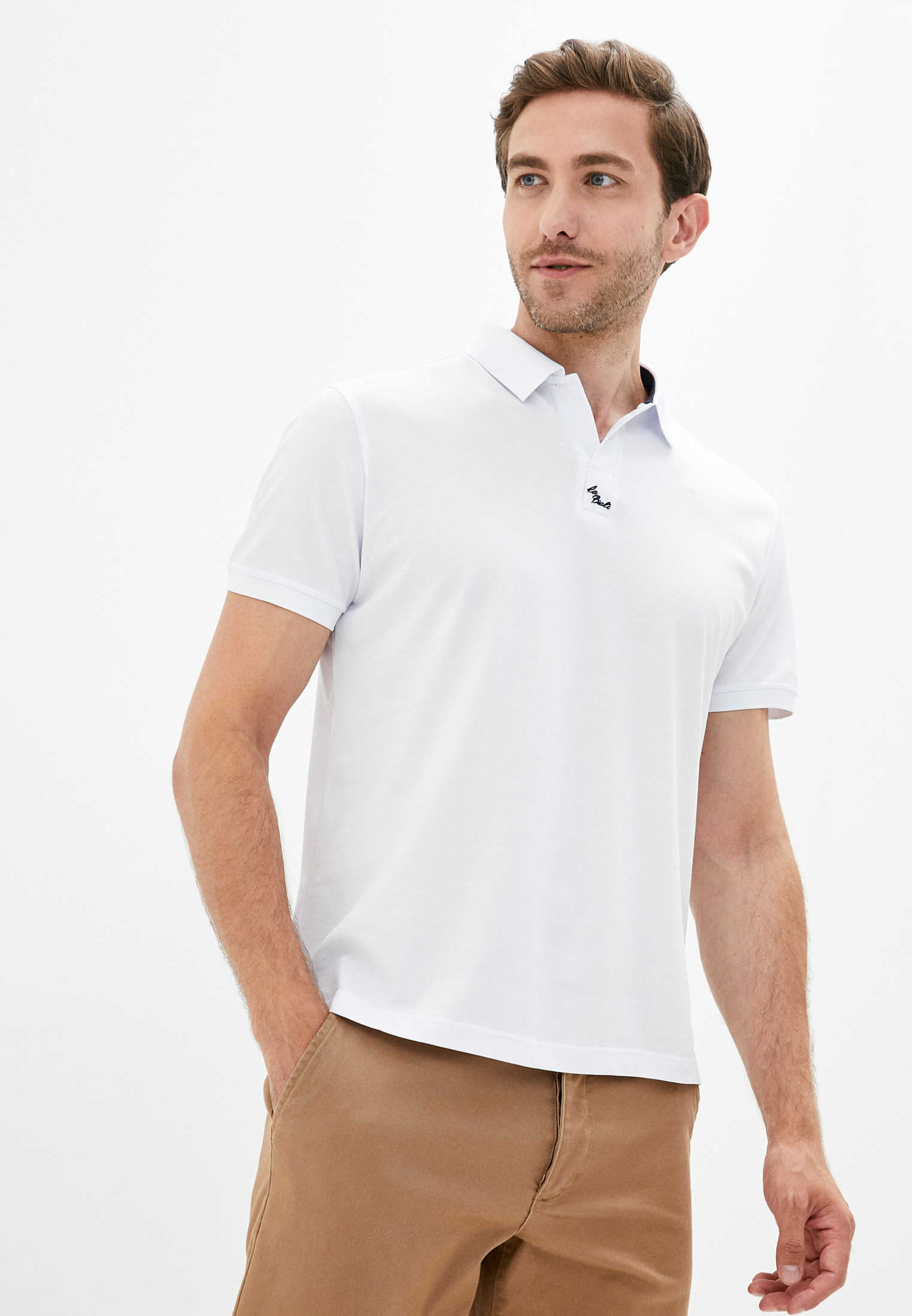 

Футболка мужская La Biali 1189/120-1 белая 2XL, 1189/120-1