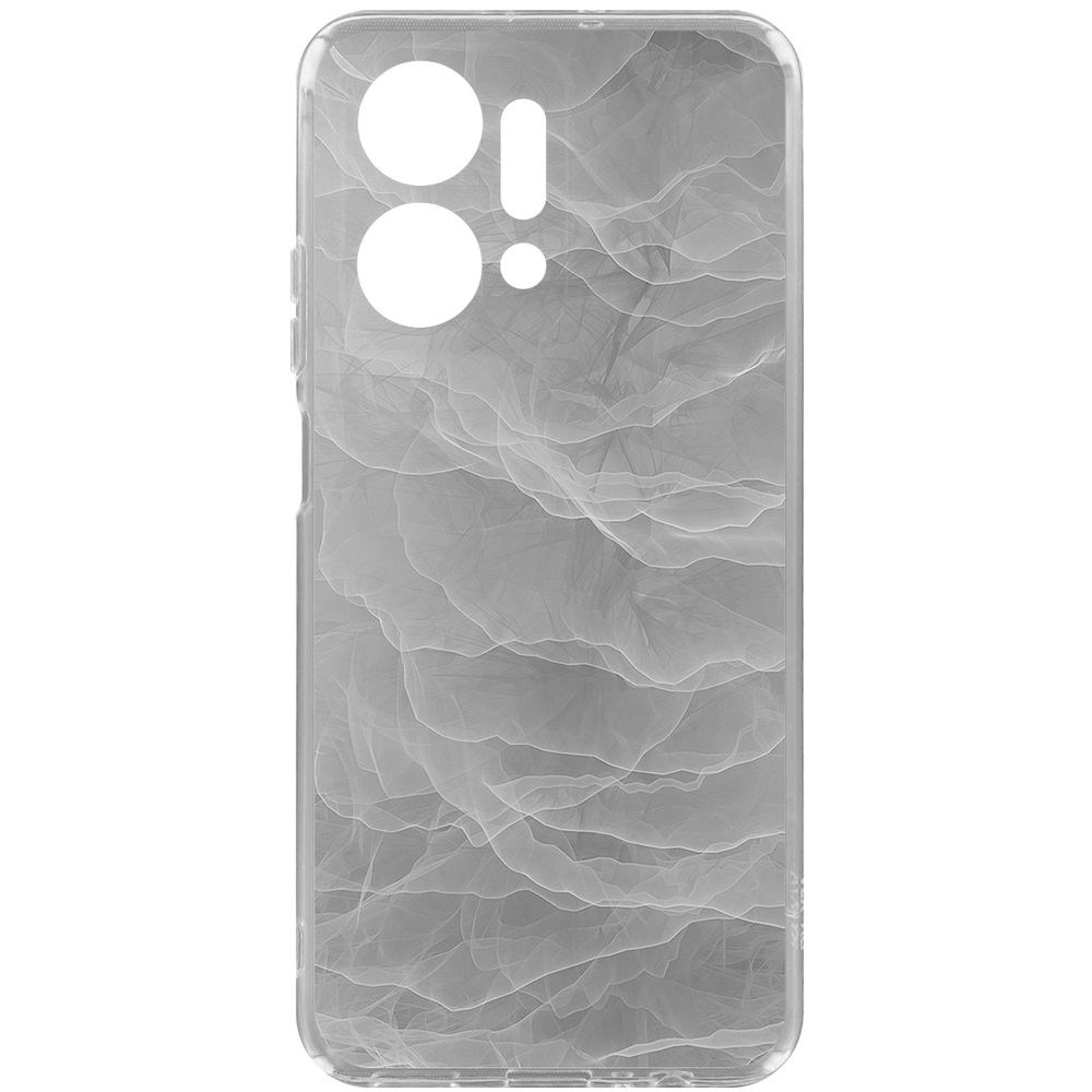 

Чехол-накладка Krutoff Clear Case Абстракт туман для Honor X7a Plus, Прозрачный
