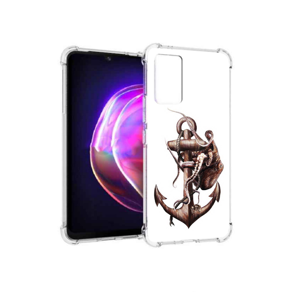 

Чехол MyPads Tocco для Vivo V21 ржавый якорь (PT161781.395.579), Прозрачный, Tocco