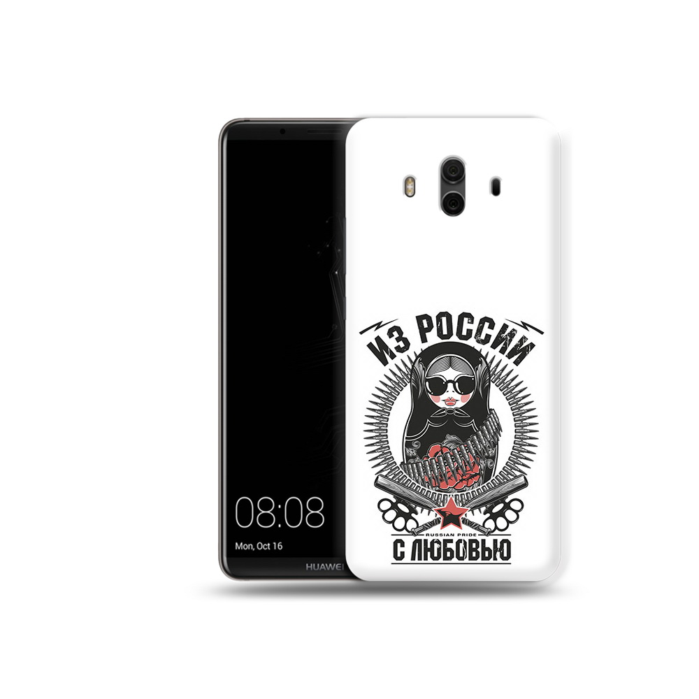 

Чехол MyPads Tocco для Huawei Mate 10 Из России с любовью (PT88364.53.91), Прозрачный, Tocco