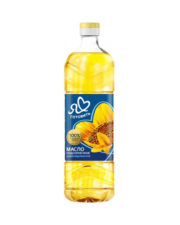 

Масло подсолнечное Я люблю готовить 1 л