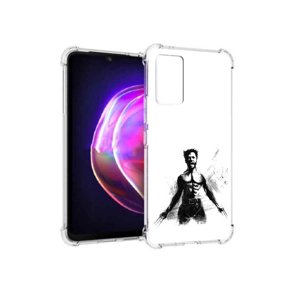 

Чехол MyPads Tocco для Vivo V21 росомаха (PT161781.395.587), Прозрачный, Tocco