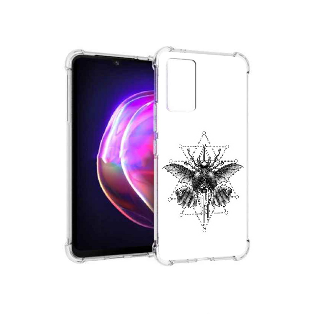

Чехол MyPads Tocco для Vivo V21 скарабей (PT161781.395.601), Прозрачный, Tocco