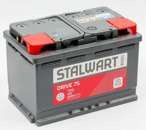 

Аккумуляторная батарея STALWART Drive 6СТ-75.1 (прямая полярность), 6СТ-75.1