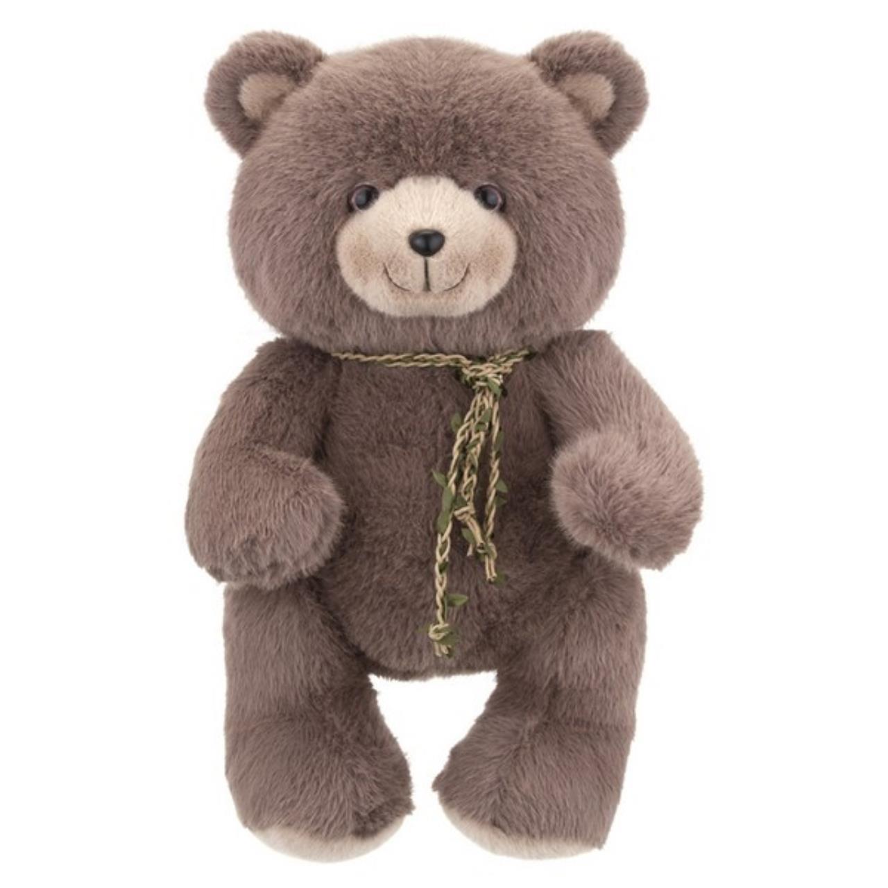

Игрушка мягкая Relana Мишка коричневый с плетеной ленточкой, 50 см