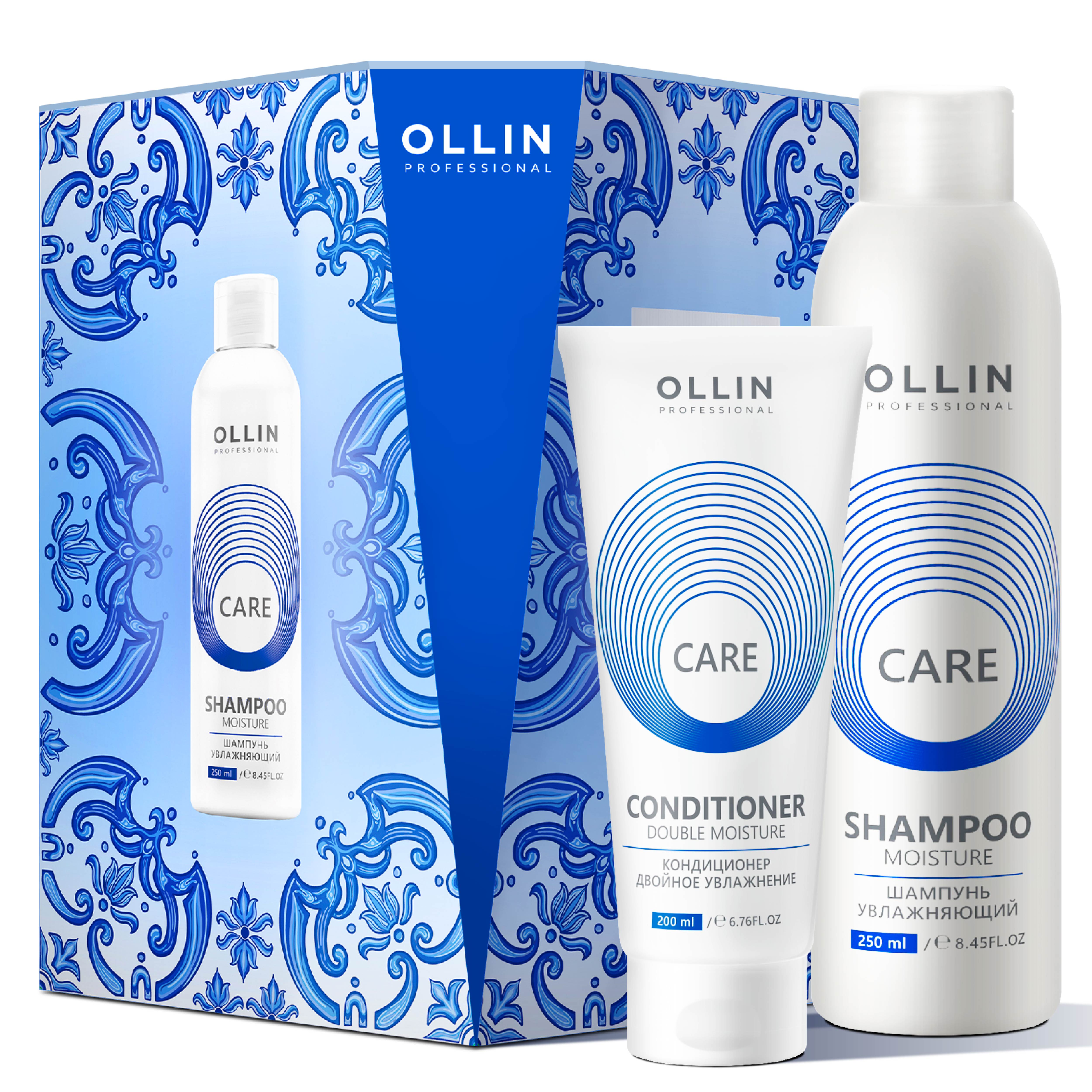 Набор Ollin Professional для увлажнения и питания Care moisture 450 мл