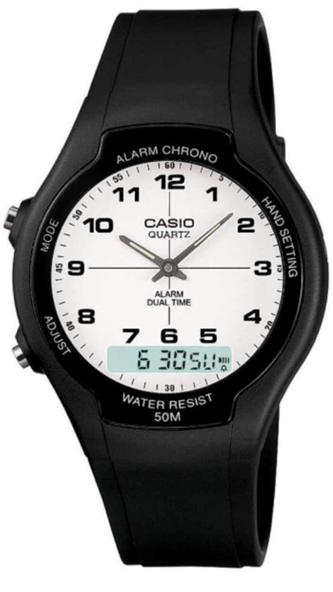 фото Наручные часы мужские casio casio aw-90h-7b