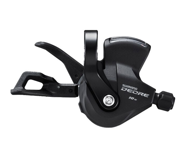 

Шифтер Shimano Deore SL-M4100-R, 10-передач, правый, на хомут, без индикатора, трос 2050мм, Черный