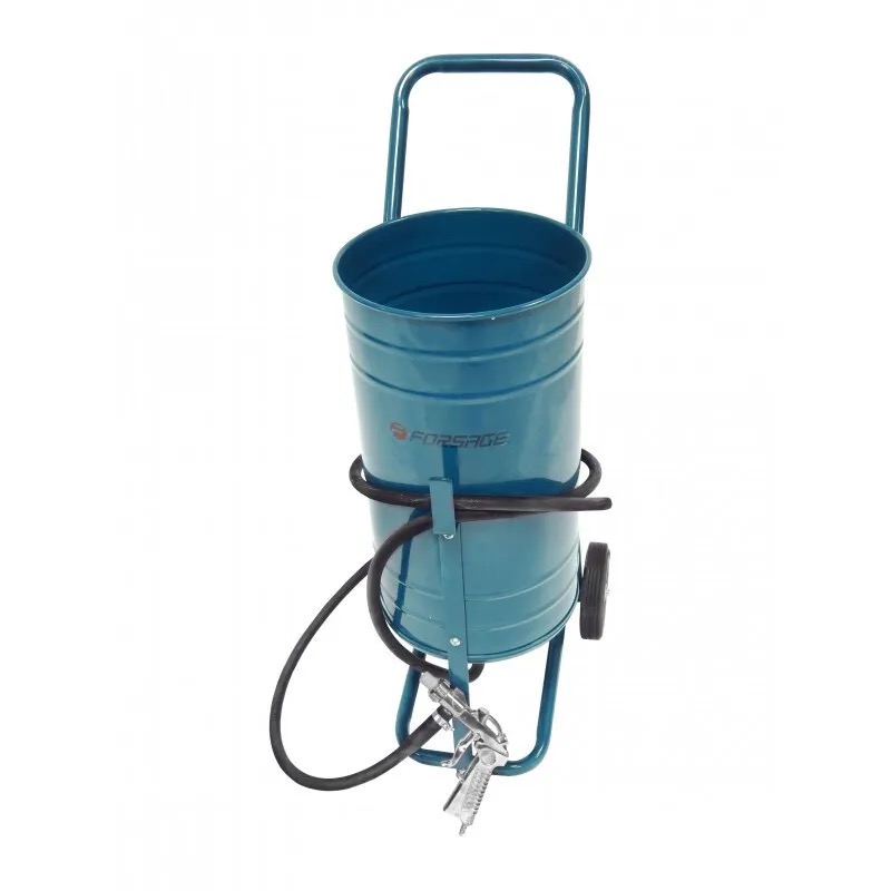 Аппарат пескоструйный передвижной инжекторного типа бак 19л 170-566лмин 4-85атм 1479300₽