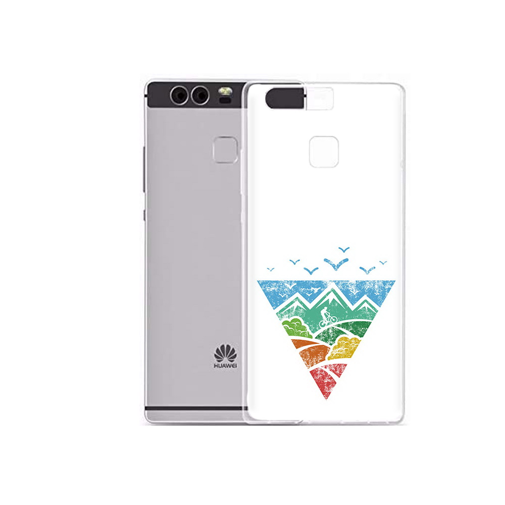 

Чехол MyPads Tocco для Huawei P9 Plus Лес земля море чайки (PT31455.54.105), Прозрачный, Tocco