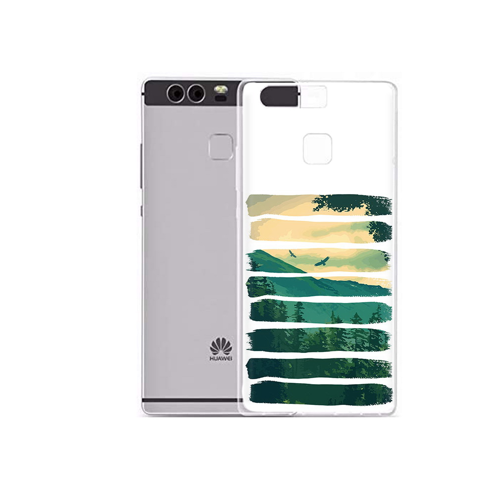 

Чехол MyPads Tocco для Huawei P9 Plus Лесная чаща (PT31455.54.107), Прозрачный, Tocco