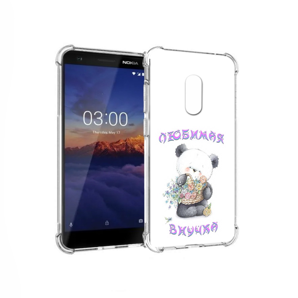 

Чехол MyPads Tocco для Nokia 3.1 Любимая внучка (PT114125.119.110), Прозрачный, Tocco