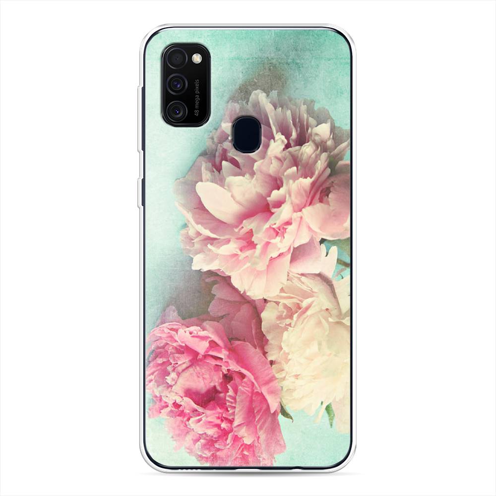 

Силиконовый чехол "Пионы new" на Samsung Galaxy M30s, Разноцветный, 29850-8