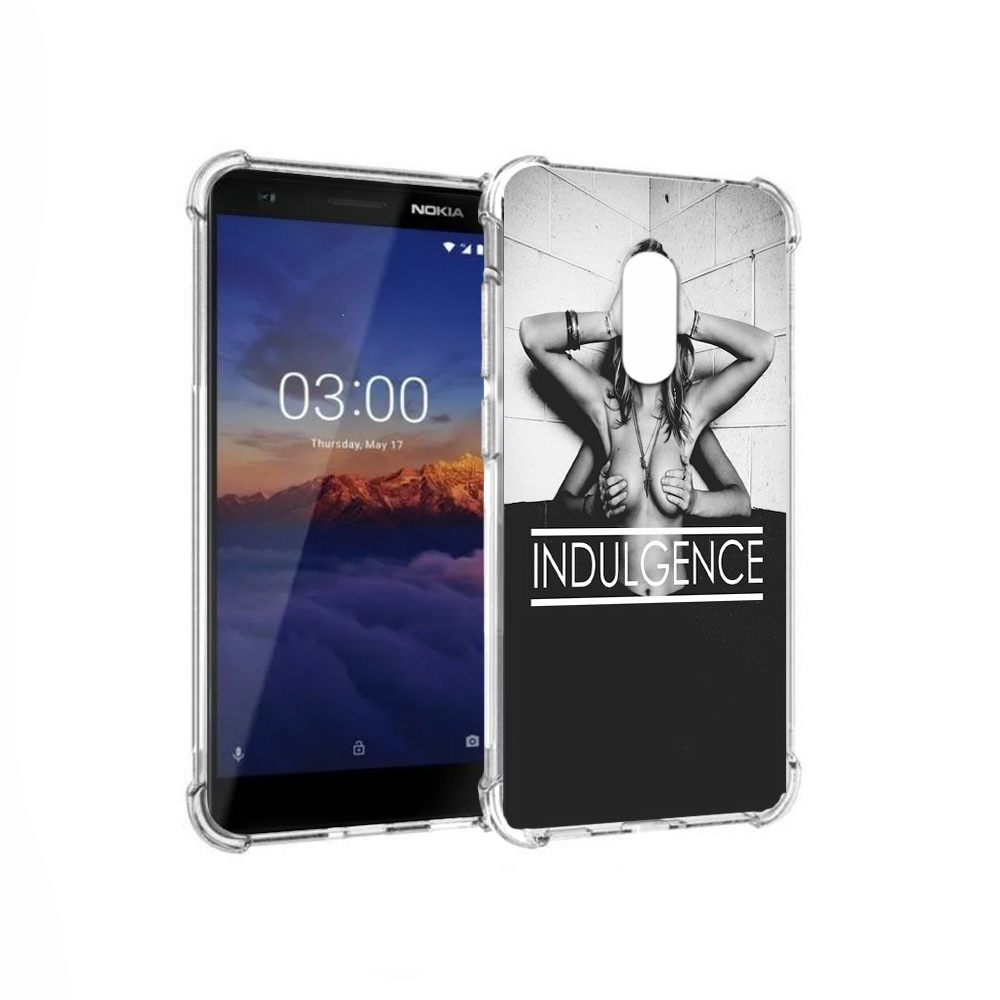 

Чехол MyPads Tocco для Nokia 3.1 Страсть (PT114125.119.163), Прозрачный, Tocco