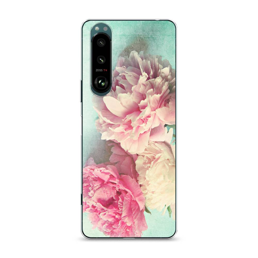 

Силиконовый чехол "Пионы new" на Sony Xperia 1 III, 54850-8