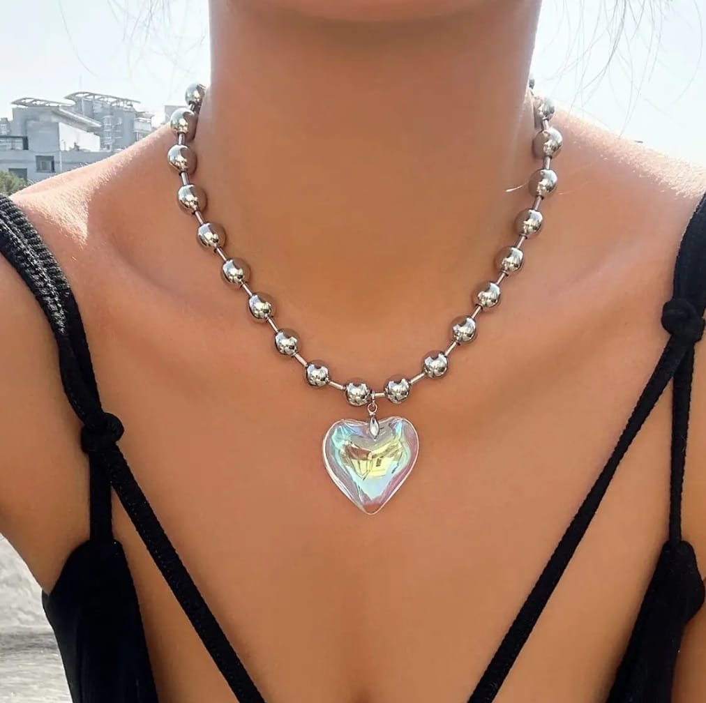 

Колье из бижутерного сплава 40 см NoBrand MRKT5564548173, акрил, MRKT5564548173