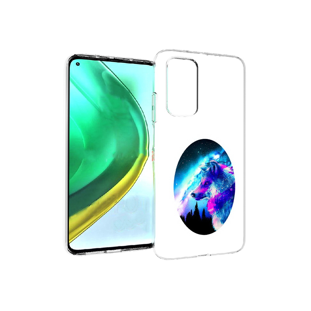 

Чехол MyPads Tocco для Xiaomi Mi 10T Pro голубой волк (PT154683.267.293), Прозрачный, Tocco