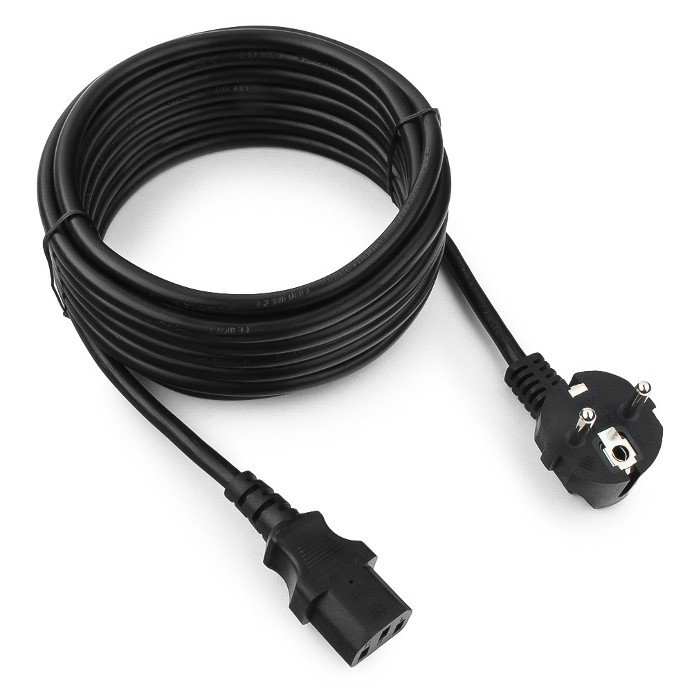 Кабель Cablexpert Schuko - IEC 320 C13 вилка-вилка м (PC-186-1-5M_)