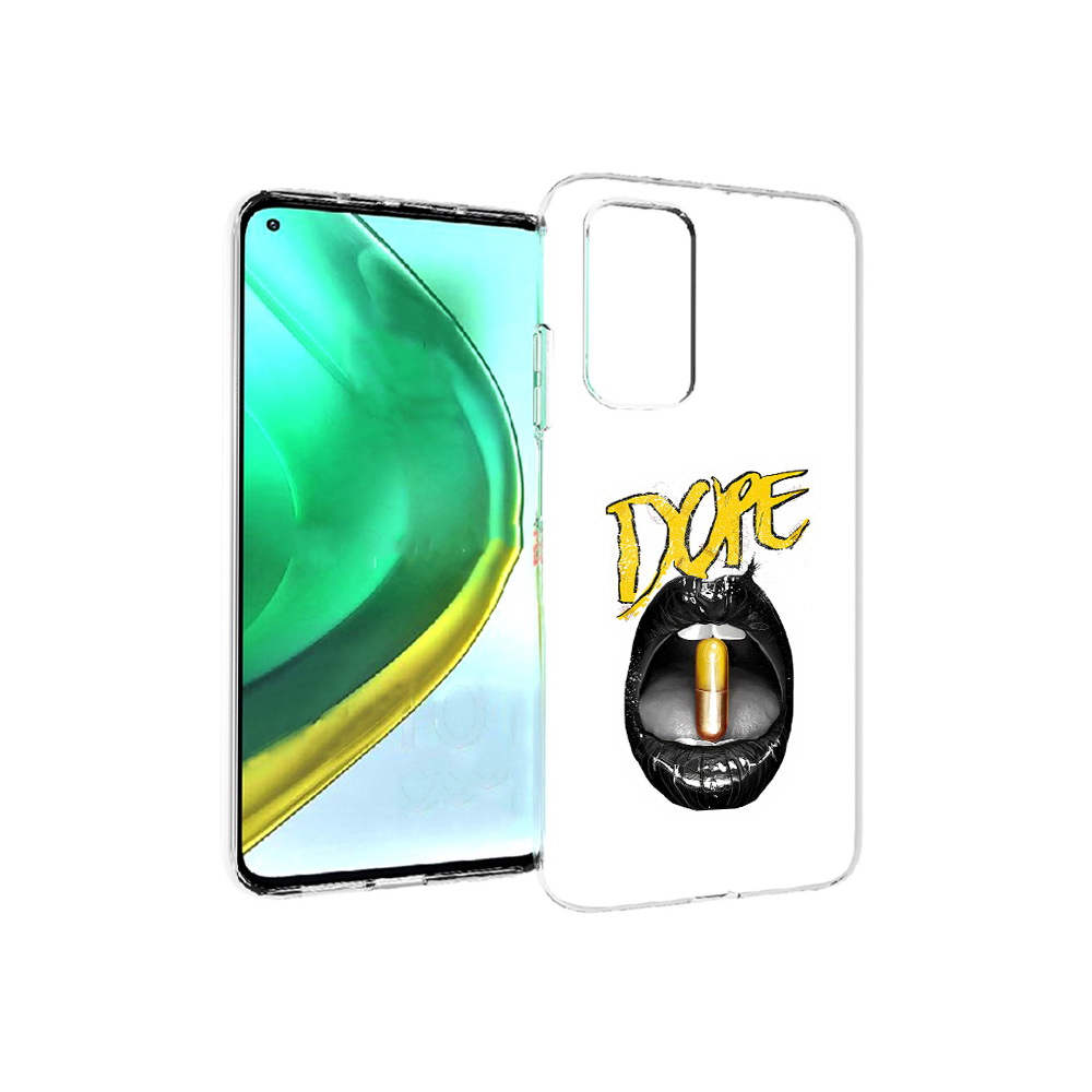 

Чехол MyPads Tocco для Xiaomi Mi 10T Pro губы (PT154683.267.303), Прозрачный, Tocco