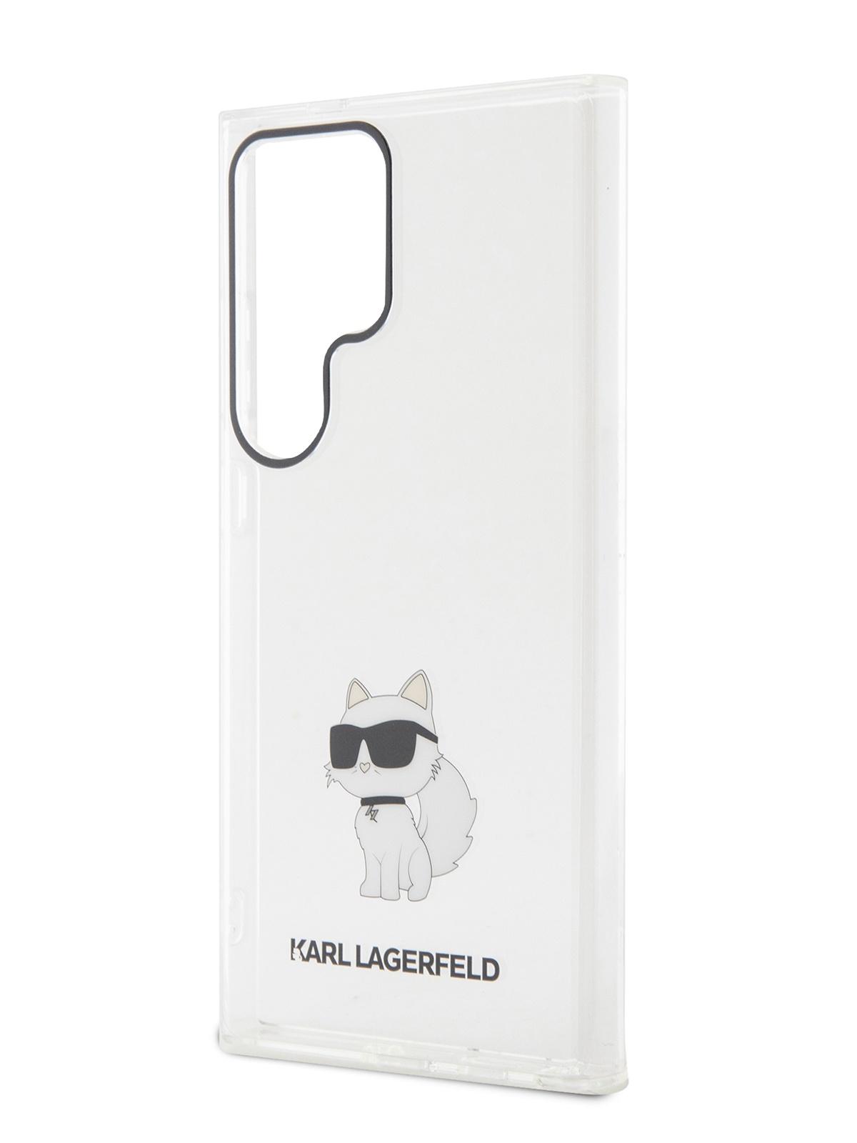 Чехол Karl Lagerfeld для Galaxy S24 Ultra NFT Choupette Hard Transparent