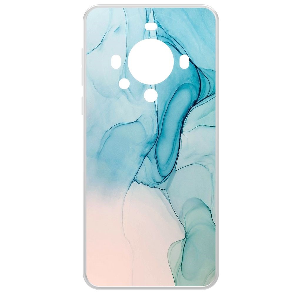 

Чехол-накладка Krutoff Clear Case Абстракт разводы для Huawei Mate 60, Прозрачный