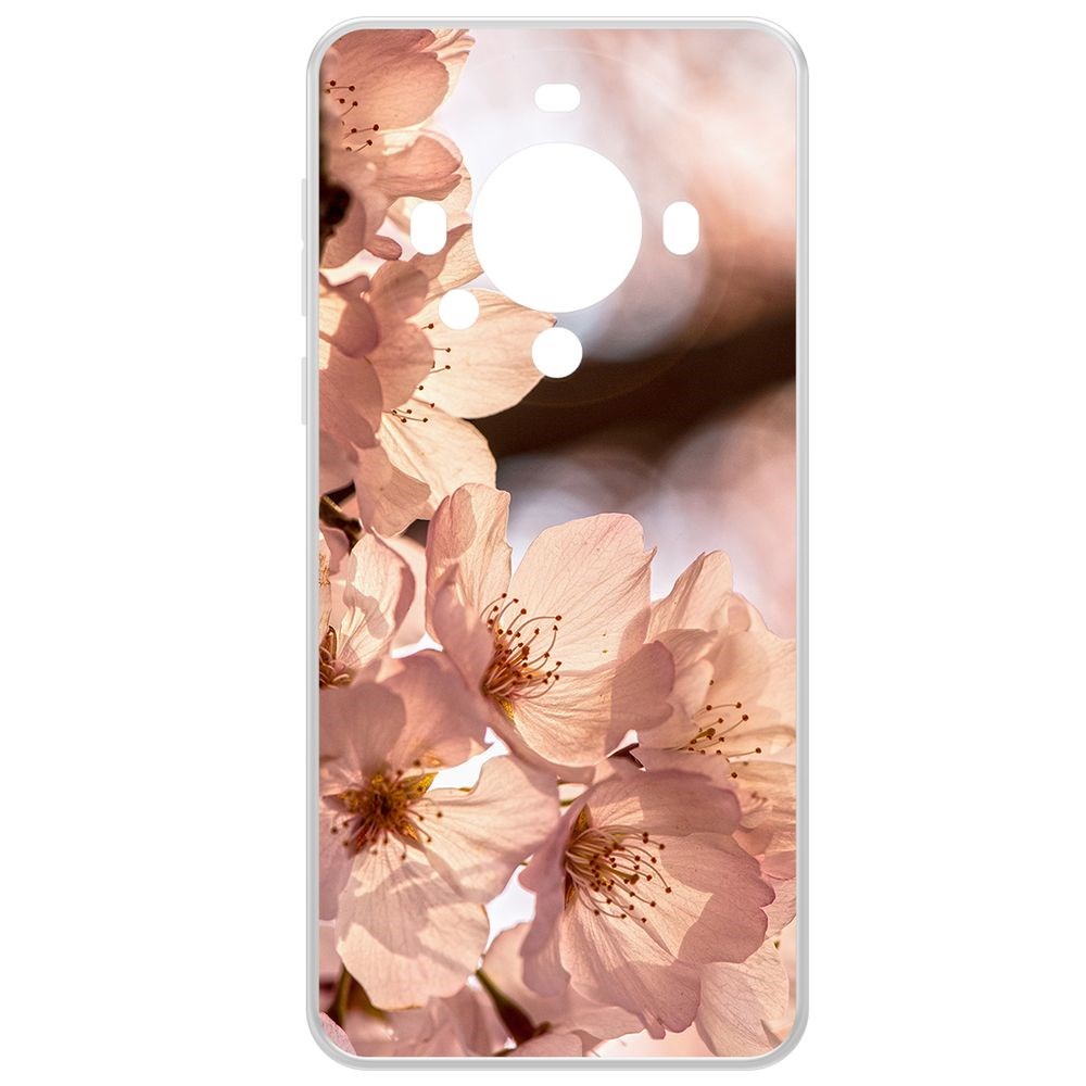 Чехол-накладка Krutoff Clear Case Ранняя весна для Huawei Mate 60