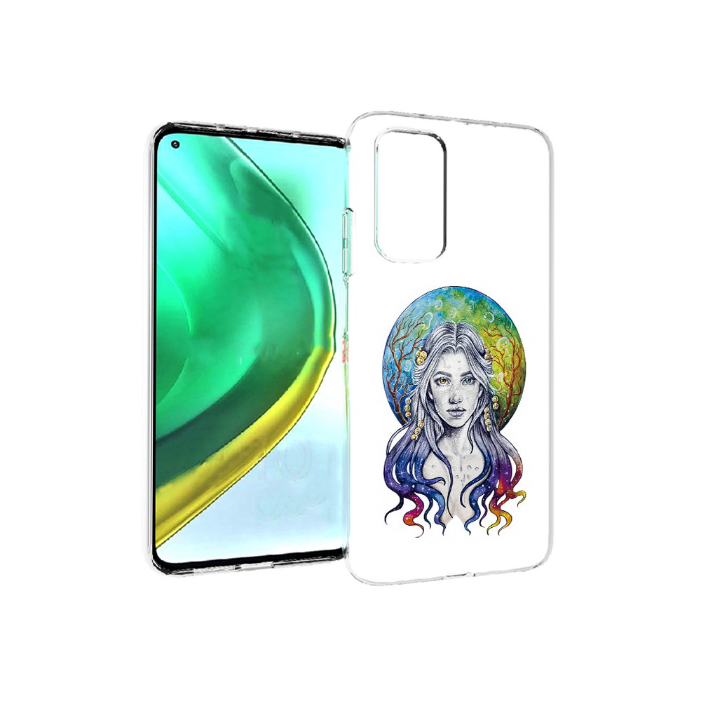 

Чехол MyPads Tocco для Xiaomi Mi 10T Pro девушка с красивыми волосами (PT154683.267.313), Прозрачный, Tocco