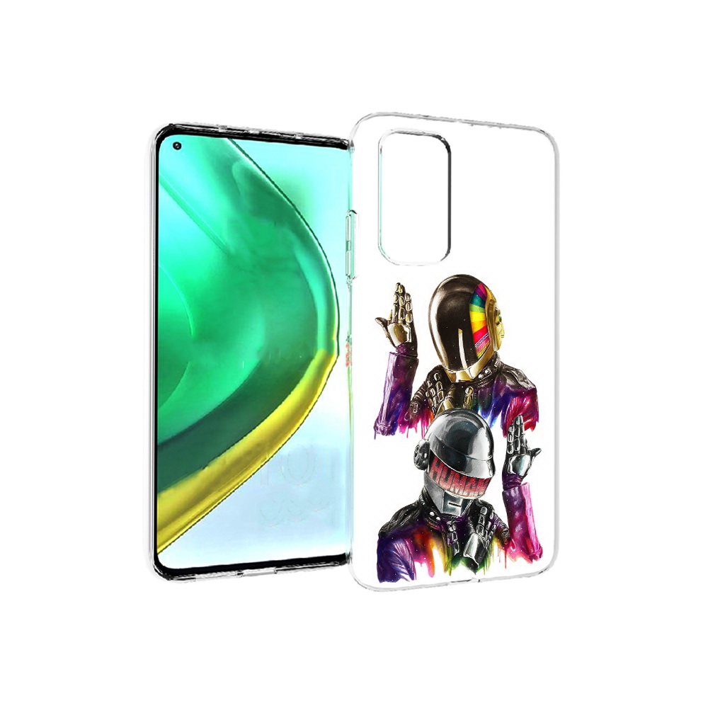 

Чехол MyPads Tocco для Xiaomi Mi 10T Pro диско космонавты (PT154683.267.329), Прозрачный, Tocco