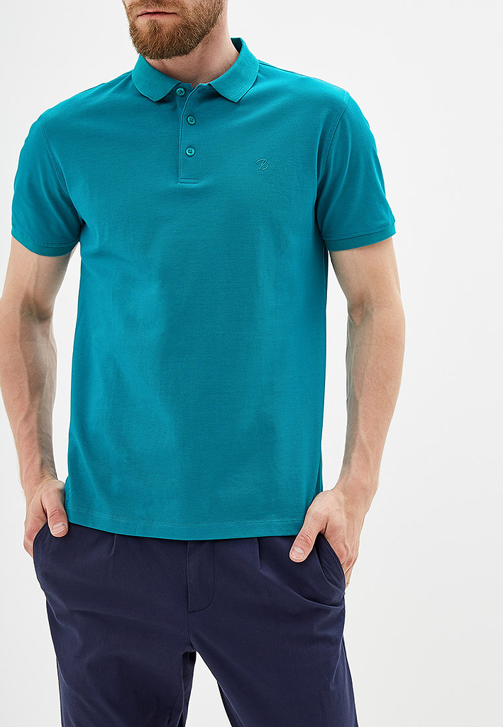 

Футболка мужская La Biali 9871/119-14 бирюзовая 3XL, 9871/119-14