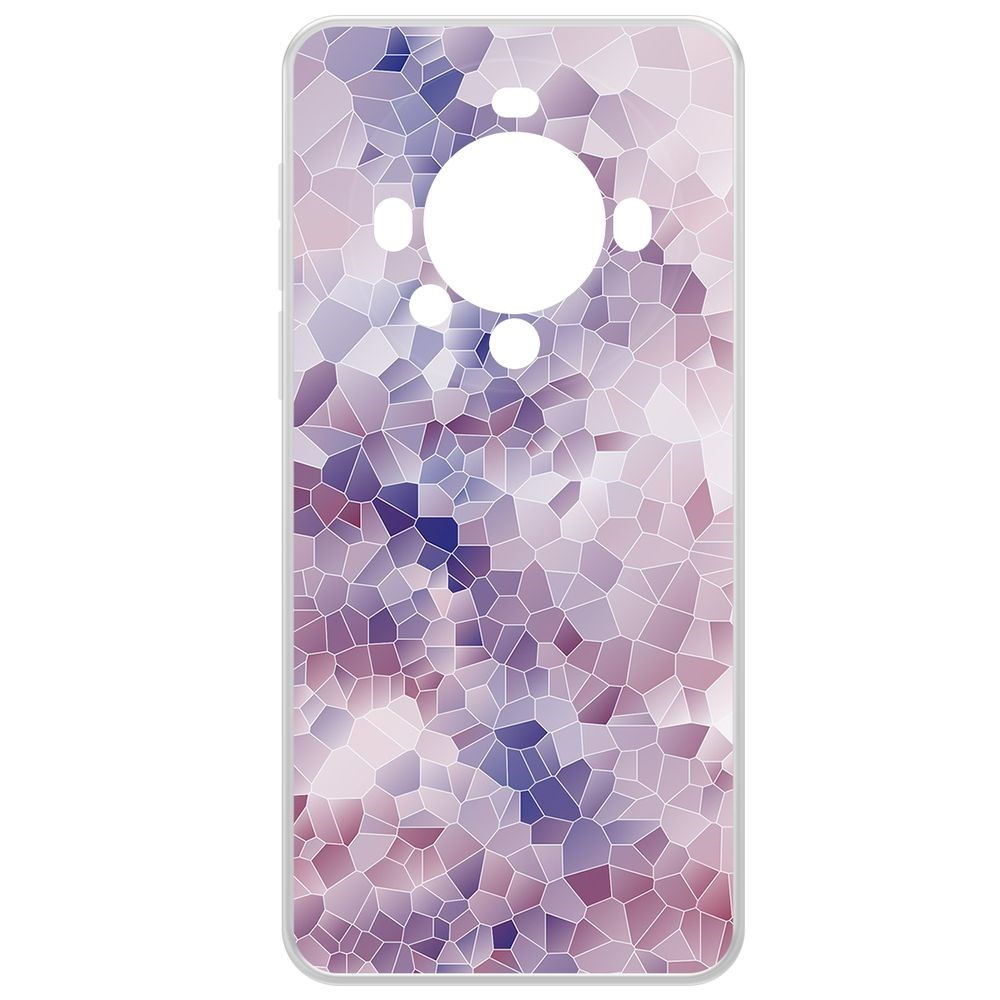 

Чехол-накладка Krutoff Clear Case Витраж 2 для Huawei Mate 60 Pro, Прозрачный