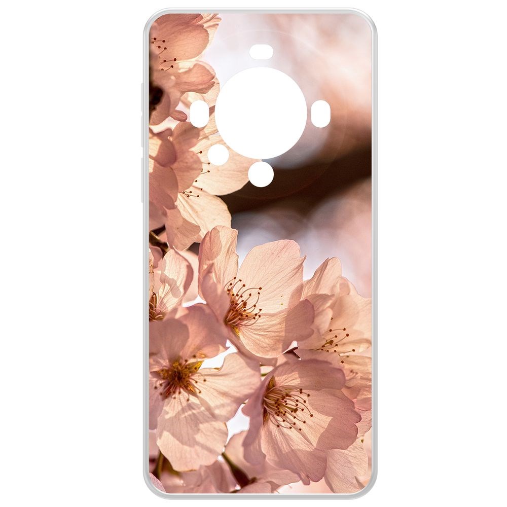 Чехол-накладка Krutoff Clear Case Ранняя весна для Huawei Mate 60 Pro 600015229437 прозрачный