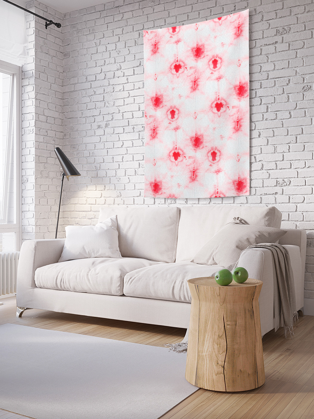 

Вертикальное фотопанно на стену JoyArty Размытый батик 150x200 см, Размытый батик