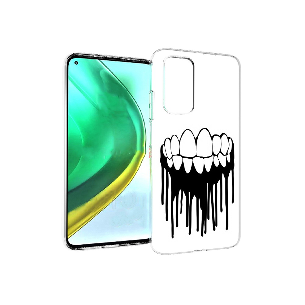 

Чехол MyPads Tocco для Xiaomi Mi 10T Pro зубы (PT154683.267.372), Прозрачный, Tocco