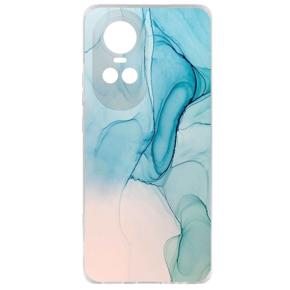 

Чехол-накладка Krutoff Clear Case Абстракт разводы для Oppo Reno10 5G, Прозрачный